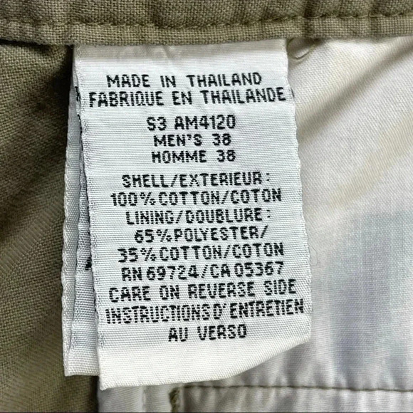 Columbia Sports War Company Cargo Men Shorts  Size 38  Made In The USA - Picture 10 of 13